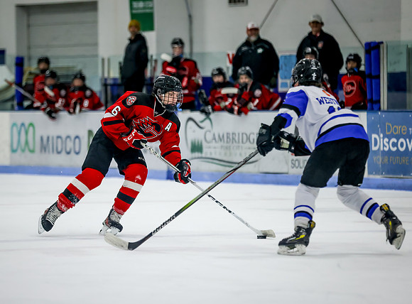 Centennial vs Cambridge Isanti Hockey 97