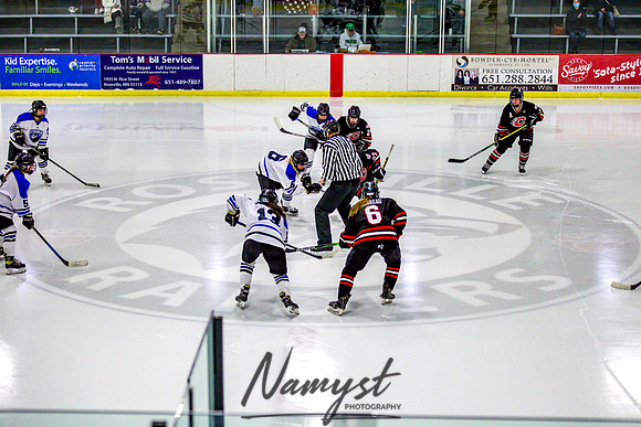 Centennial-Spring Lake Park vs Rogers Girls Varsity Hockey 244