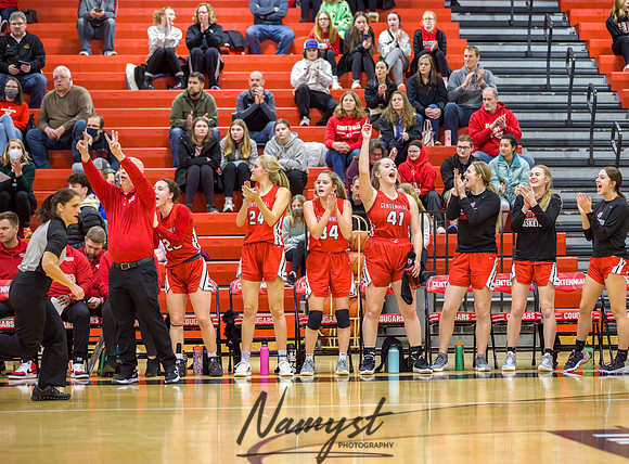 Centennial vs Coon Rapids Girls Varsity Basketball 066