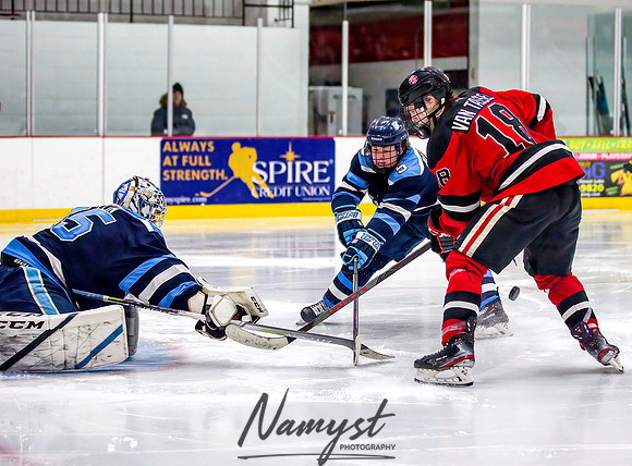 Centennial vs Blaine Varsity Hockey 470