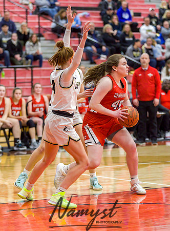 Centennial vs Andover Girls Varsity Basketball 148