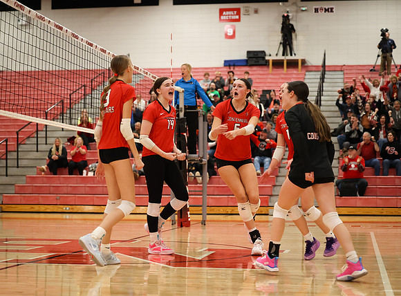 Centennial vs Anoka Girls Varsity Volleyball 232
