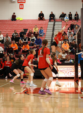 Centennial vs Anoka Girls Varsity Volleyball 376
