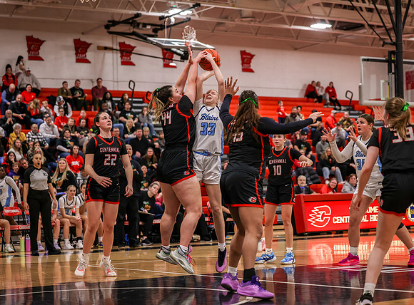 Centennial vs Blaine Girls Varsity Basketball 201