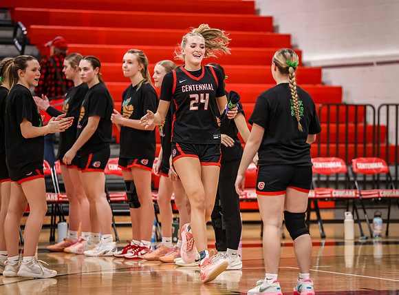Centennial vs Blaine Girls Varsity Basketball 24