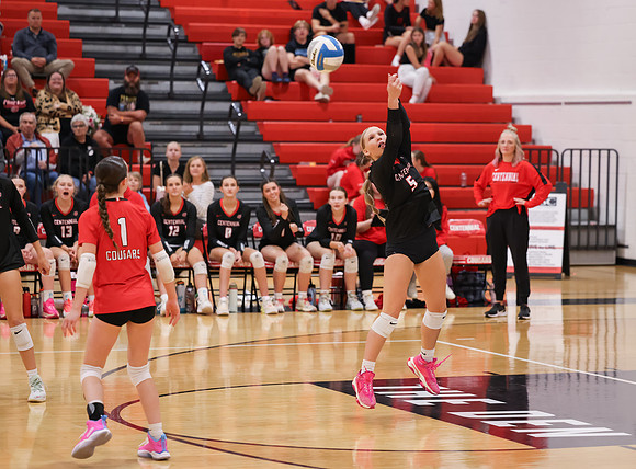 Centennial vs Hopkins Girls Varsity Volleyball 108