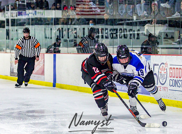 Centennial-Spring Lake Park vs Rogers Girls Varsity Hockey 220