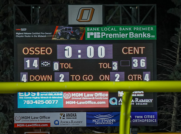 Centennial vs Osseo Varisty Football 277