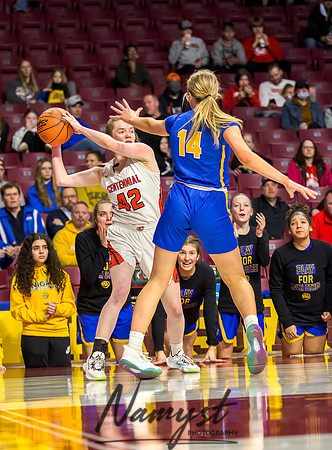 Centennial vs STMA Girls Basketball - State Tournament 102