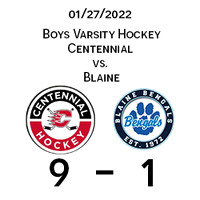 Centennial Varsity vs Blaine