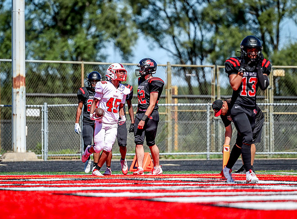 Centennial vs Coon Rapids JV Football 76