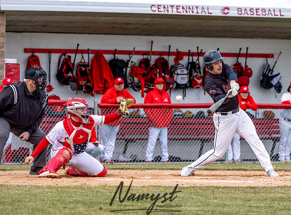 Centennial vs Maple Grove Varsity Baseball 495