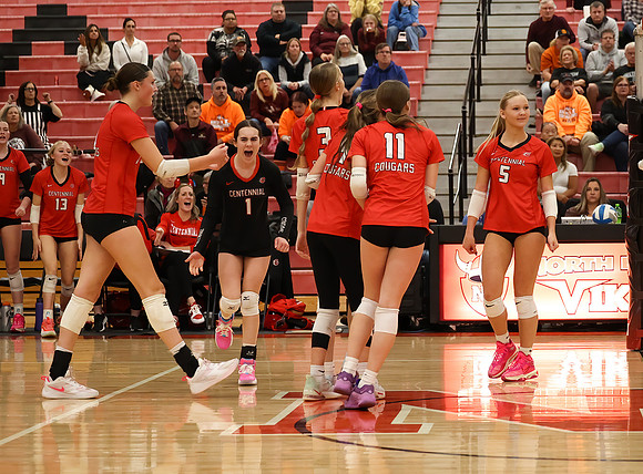 Centennial vs Anoka Girls Varsity Volleyball 380