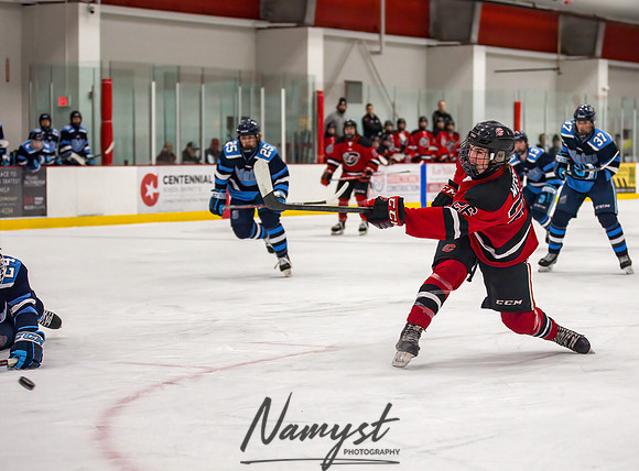 Centennial vs Blaine JV Hockey 043