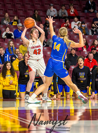 Centennial vs STMA Girls Basketball - State Tournament 101