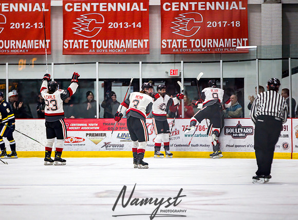 Centennial vs Totino-Grace Varsity Hockey 134