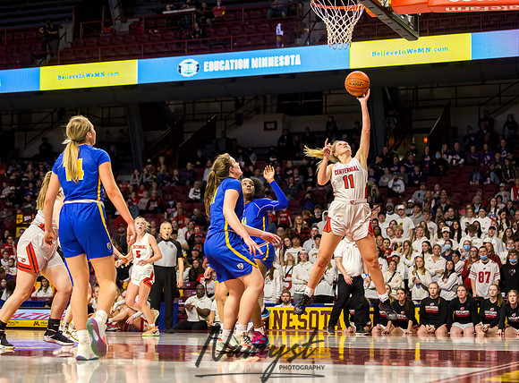 Centennial vs STMA Girls Basketball - State Tournament 262