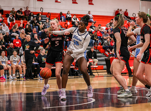 Centennial vs Blaine Girls Varsity Basketball 189