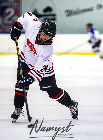 Centennial-Spring Lake Park vs Rogers Girls Varsity Hockey 010