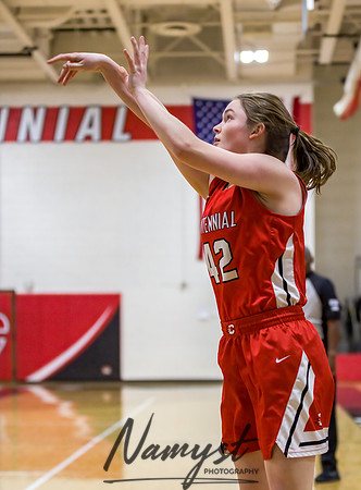 Centennial vs Spring Lake Park Girls Varsity Basketball 049