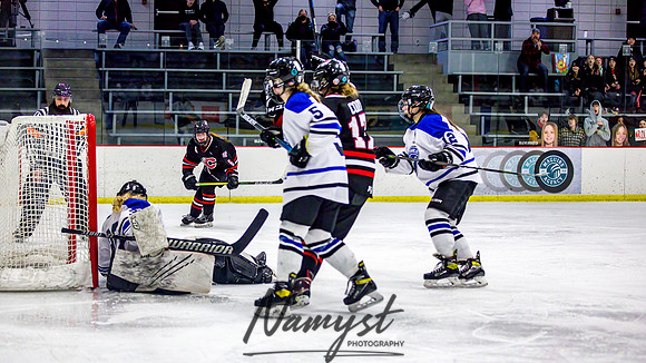 Centennial-Spring Lake Park vs Rogers Girls Varsity Hockey 338