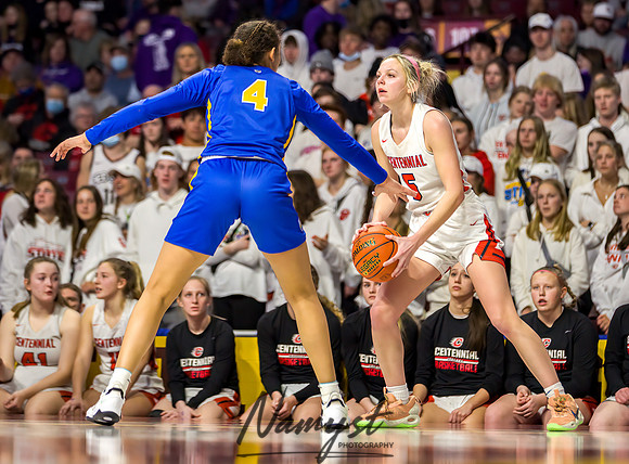 Centennial vs STMA Girls Basketball - State Tournament 175