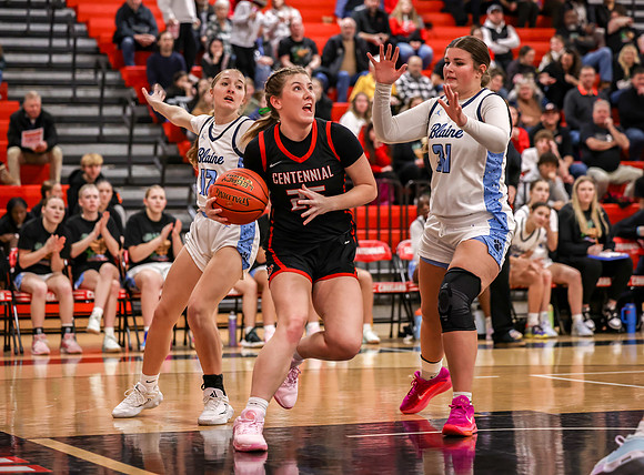 Centennial vs Blaine Girls Varsity Basketball 119