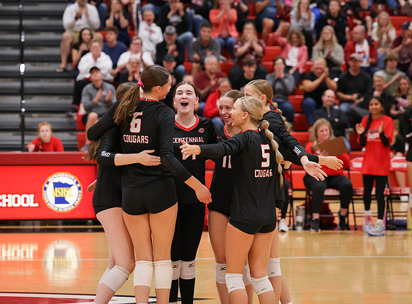 Centennial vs Hopkins Girls Varsity Volleyball 114