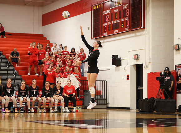 Centennial vs Blaine Girls Varsity Volleyball 44