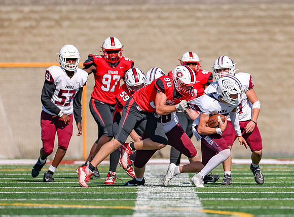 Centennial vs Anoka JV Football 1238