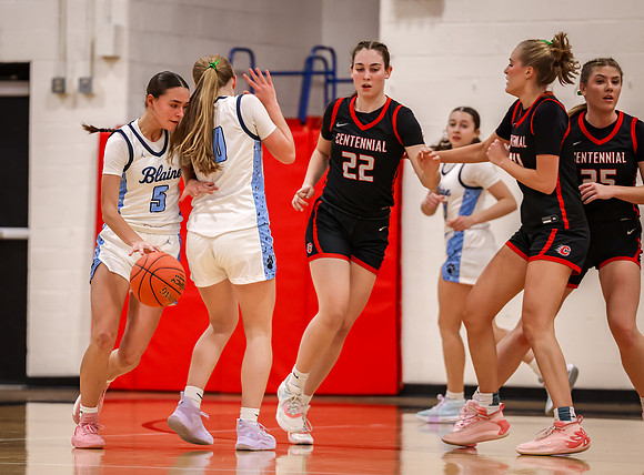 Centennial vs Blaine Girls Varsity Basketball 68
