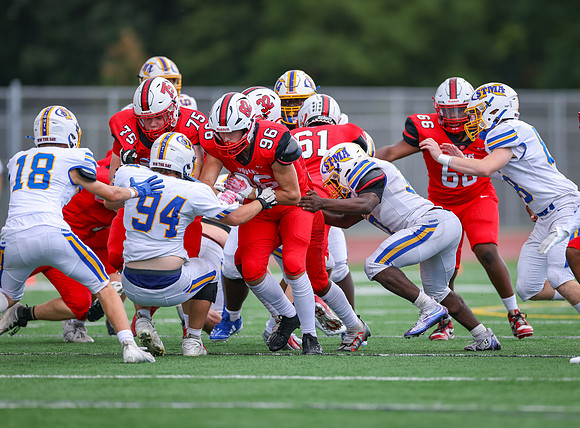 Centennial vs STMA JV Football 227