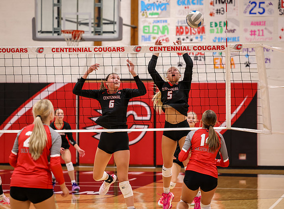 Centennial vs Duluth East Varsity Volleyball 89