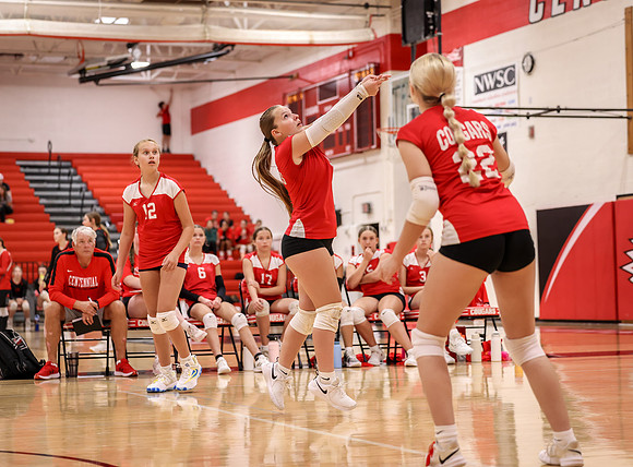 Centennial vs Mounds View Girls 9B Volleyball 55