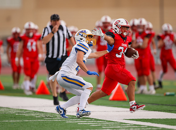 Centennial vs STMA JV Football 157