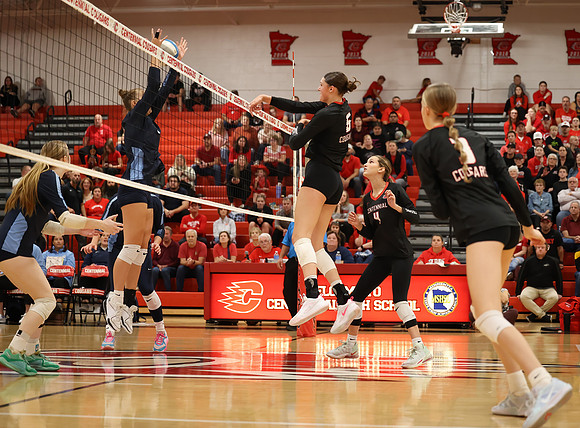 Centennial vs Blaine Girls Varsity Volleyball 68