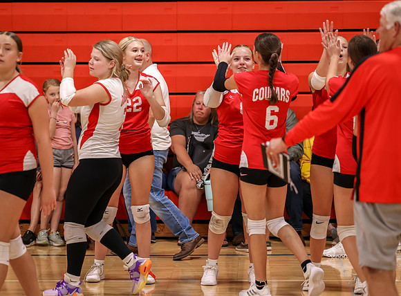 Centennial vs Mounds View Girls 9B Volleyball 87