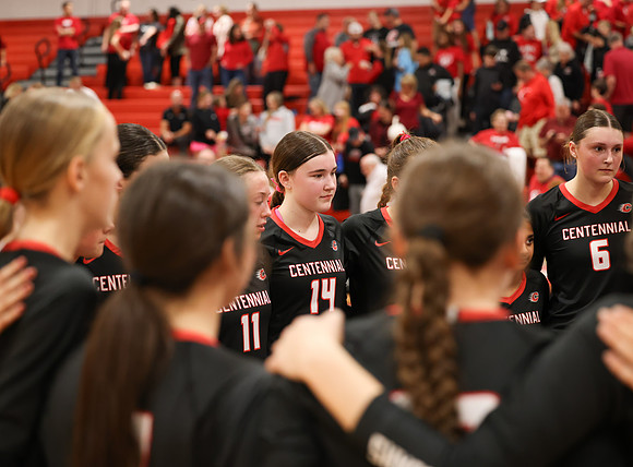 Centennial vs Blaine Girls Varsity Volleyball 356