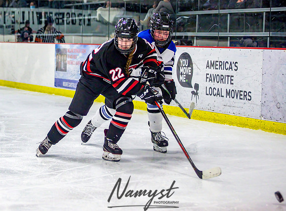 Centennial-Spring Lake Park vs Rogers Girls Varsity Hockey 222
