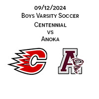 2024 09 12 Centennial vs Anoka Boys Soccer