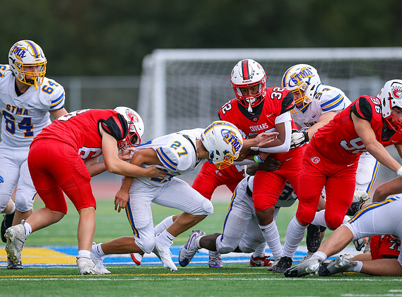 Centennial vs STMA JV Football 201