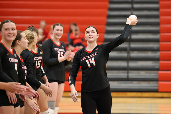 Centennial vs Cambridge-Isanti Girls Varsity Volleyball 31