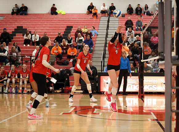 Centennial vs Anoka Girls Varsity Volleyball 311