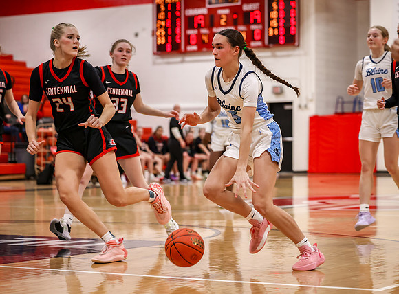 Centennial vs Blaine Girls Varsity Basketball 146