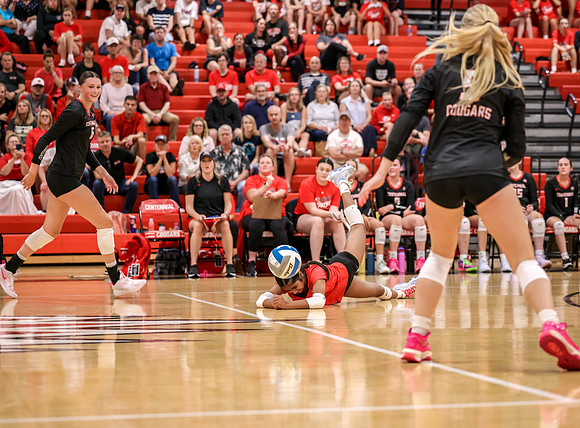 Centennial vs Mounds View Girls Varsity Volleyball 146