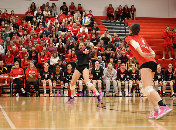 Centennial vs Blaine Girls Varsity Volleyball 26
