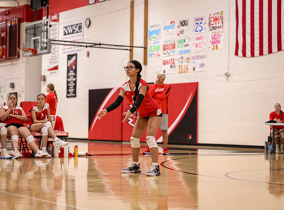 Centennial vs Mounds View Girls 9B Volleyball 72