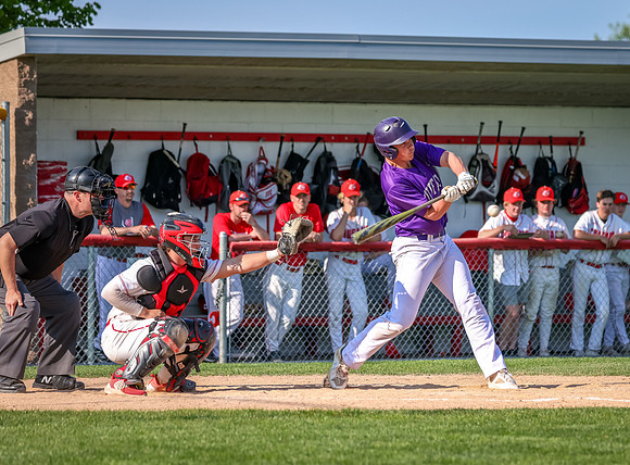 Centennial vs Buffalo Varsity Baseball 223