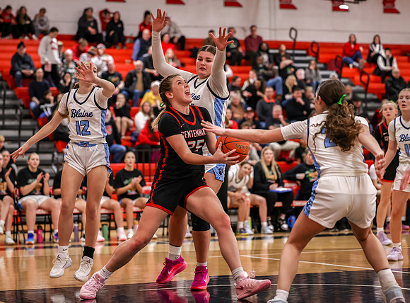 Centennial vs Blaine Girls Varsity Basketball 121