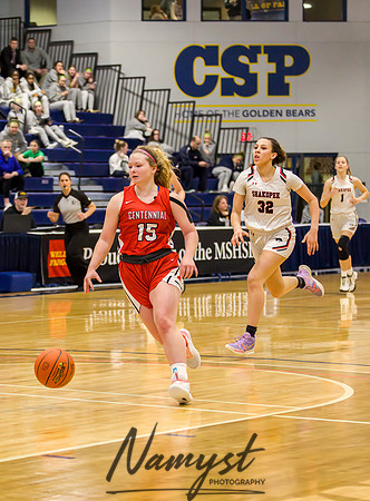 Centennial vs Shakopee Girls Basketball - State Tournament 081